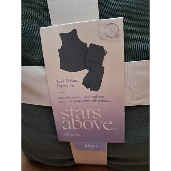 stars above pajama set Green Womens Size Large - Picture 4 of 4